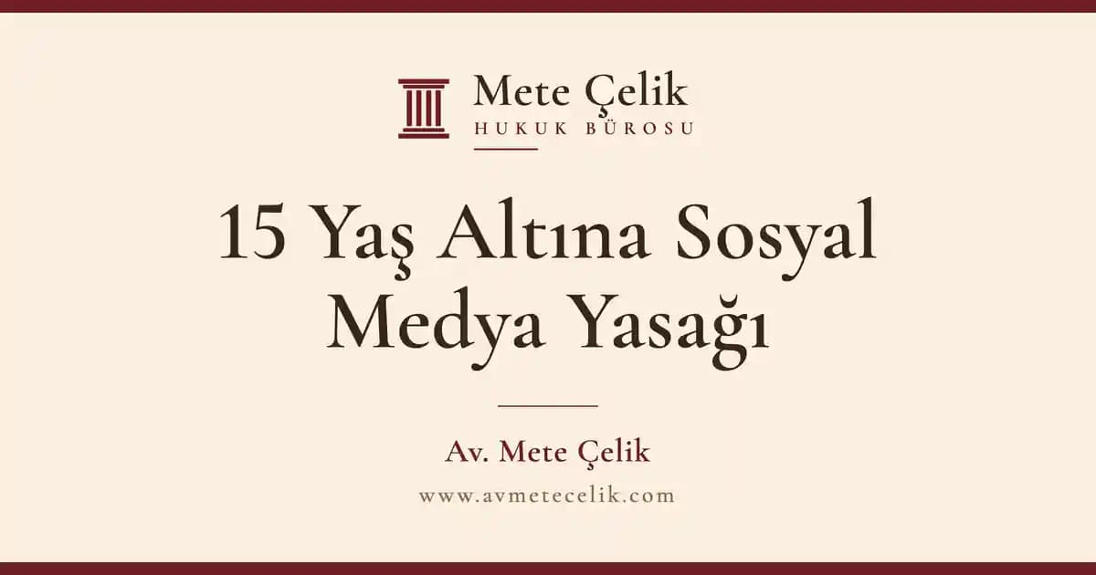15 Yaş Altına Sosyal Medya Yasağı: 1 Kasım 2026'da Ne Değişiyor?